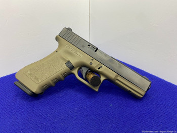 Glock 31 Gen 3 .357 Sig Blk 4.48" *HEAD TURNING OD GREEN FINISHED FRAME*