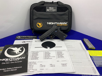 Nighthawk Custom Counselor 9mm Black 3.5" *CUSTOMIZABLE HIGH-END PISTOL* 