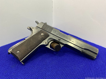 1952 DGFM-FMAP 1927 Sistema Colt .45 Blue 5" *COLLECTIBLE ARGENTINA 1911*
