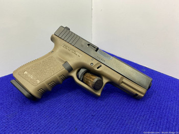 2007 Glock 23 Gen 3 Compact .40 S&W 4.01" *FEATURES OLIVE DRAB GREEN FRAME*