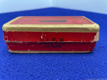 Vintage .38 S&W Ammo -COMPLETELY UNTOUCHED- Astonishing Condition