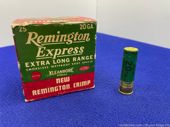 Vintage Remington Express 20ga Extra Long Range AMAZING CONDITION Untouched