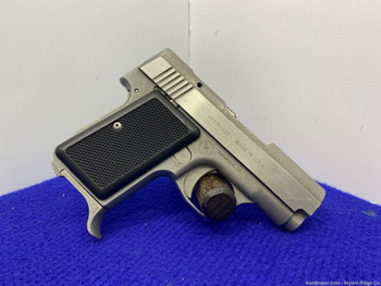 AMT Backup .380 ACP/9mm Kurz Stainless 2.5" *DESIRABLE SMALL FRAME PISTOL*