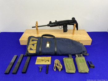 IMI/Uzi Carbine Model A 9mm Para Blue 16.1" *ISRAELI MANUFACTURED EXAMPLE*