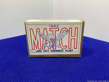 Lake City Ordnance .30 Match 20 Rds *COLLECTIBLE MILITARY AMMO*