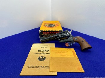 1972 Ruger Blackhawk .357 Mag Blue 4 5/8" *UNCONVERTED "THREE SCREW" MODEL*