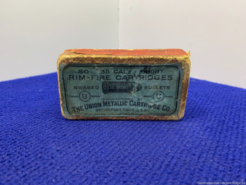 Vintage Union Metallic Cartridge Co. .38Short 47/50 Rds *COLLECTOR GRADE*