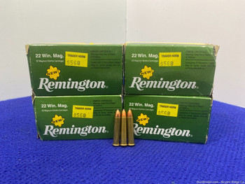 Remington .22 Winchester Magnum Pointed Soft Point 200 Rds *FANTASTIC*