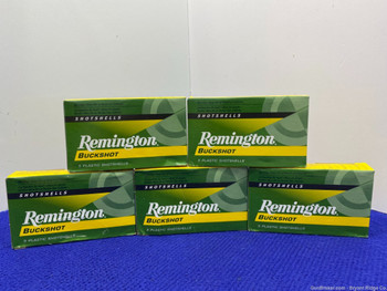 Remington Buckshot 12 Gauge 00BK 25 Rds *EXCELLENT LOADS*