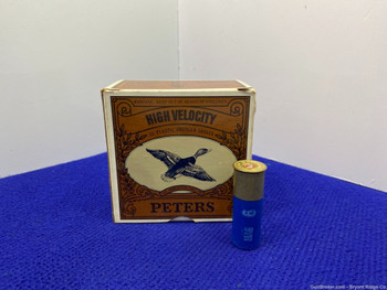 Vintage Peters Cartridge Co. 12 Gauge 25 Rd *VINTAGE SHOTGUN SHELLS*