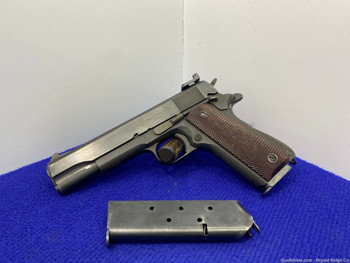 1944 Remington-Rand/Ithaca 1911A1 .45ACP *SOUGHT AFTER NATIONAL MATCH EX.*