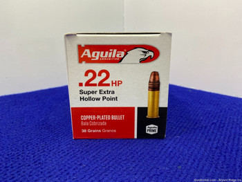 Aguila .22HP Super Extra 500 Rd *HIGH QUALITY AMMUNITION*