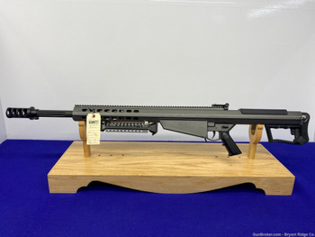 Barrett M107A1 *RARE TUNGSTEN GRAY* .50bmg *UNMATCHED HIGH PERFORMANCE*