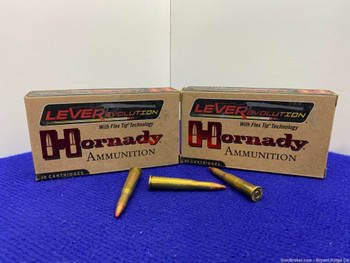 Hornady LEVERrevolution 25-35 Win 110 Grain FTX Ammo 40rds (2 Boxes)