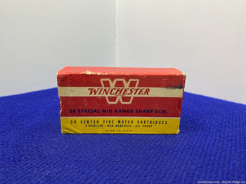 Vintage Winchester .38 Special 50 Rd *COLLECTIBLE AMMO*