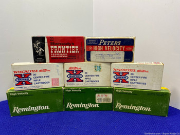 Lot of VINTAGE .222Remington Ammo - 149 Rds *GREAT FOR DISPLAY*