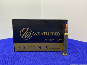 Weatherby Select Plus .300Wby Mag 20Rds *180 Grain TTSX* Phenomenal Ammo
