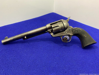 1904 Colt Single Action Army Blue 7 1/2" *FIRST GENERATION EXAMPLE*