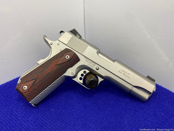 Ed Brown Kobra Carry .45ACP Stainless 4.25" *EXCLUSIVE SNAKESKIN TREATMENT*