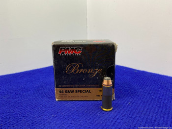 PMC Bronze .44 Special 180 grain JHP 25Rds *DEPENDABLE PERFORMANCE* 1 Box