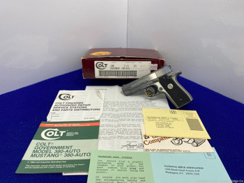 1989 Colt MKIV Series 80 .380 ACP SS 3.25" *SCARCE 380 GOVERNMENT MODEL*