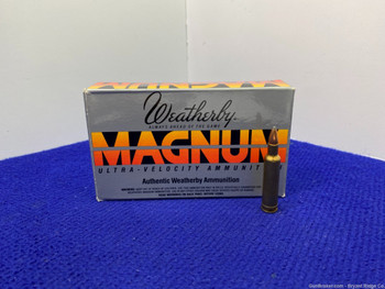 Weatherby Magnum .224 Wby Mag 20Rds 55gr *Hi-Velocity * 1 Full Box of 20