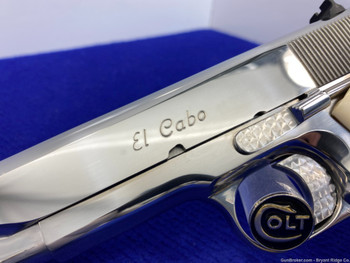 Colt Government El Cabo .38 Super -Bright Stainless- *CONSECUTIVE SET 1/2*