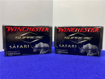 40-Rounds Of Winchester .458 Win Mag 500Gr. Nosler Solid *FACTORY SEALED