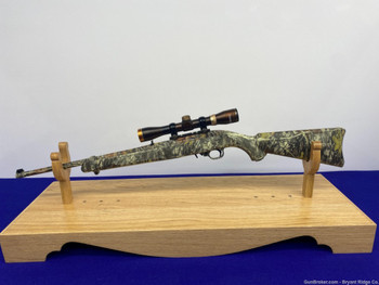 2011 Ruger 10/22 .22 LR 18.5"*FULL COVERAGE MOSSY OAK BREAK UP CAMO FINISH*