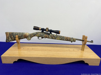 2011 Ruger 10/22 .22 LR 18.5"*FULL COVERAGE MOSSY OAK BREAK UP CAMO FINISH*