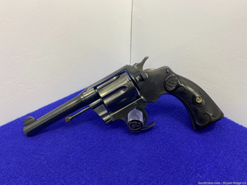 1931 Colt Police Positive 2nd Issue .38cal Blue 4" *MODIFIED TRIGGER GUARD*