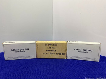 Olin Mathieson 5.56mm 60Rds *GREAT RIFLE AMMO*