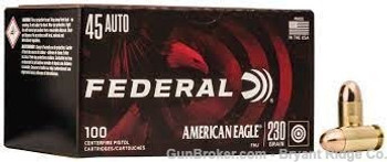 Case of 500 Federal American Eagle .45 Auto 500 Rds *TOP TIER QUALITY*