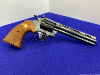 Colt Diamondback .22LR Blue 6" -TIMELESS SNAKE SERIES- Amazing Revolver 