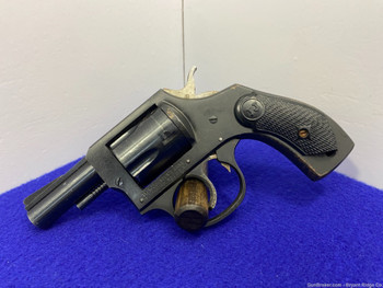 Iver Johnson Model 55-SA .32 S&W Long Blue *AWESOME 5-SHOT REVOLVER*