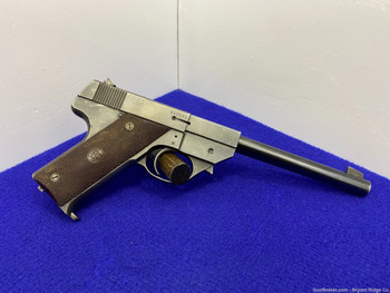 1949 High Standard Model GB .22 LR Blue 6 3/4" *SUPERB RIMFIRE PISTOL*