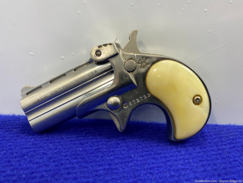 Davis Industries D-22 .22 LR Chrome 2.4" *OVER/UNDER POCKET DERRINGER*