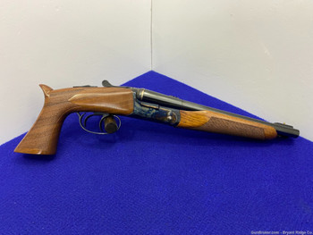 2017 Davide Pedersoli Howdah .45LC Blue 10 1/4" *VERY COOL DOUBLE BARREL*