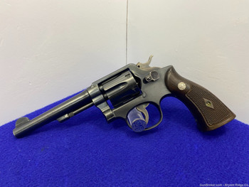 Smith Wesson "Pre-Model 10" .38 Spl Blue 5" *.38 MILITARY & POLICE MODEL*