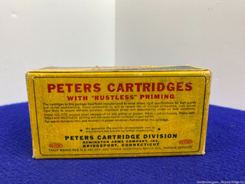 VINTAGE Peters Rustless .44-40 Win 49/50Rds *COLLECTIBLE AMMUNITION*
