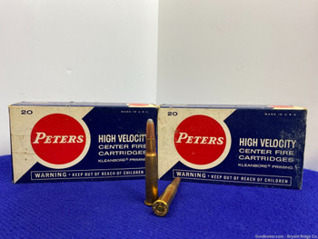 VINTAGE Peters .30-40 Krag 40Rds *EXTREMELY COLLECTABLE AMMO*
