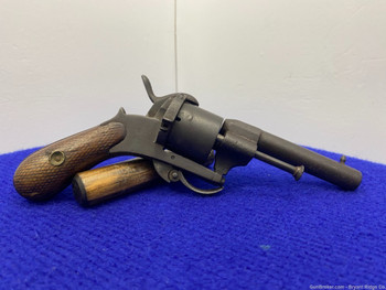 Lefaucheux Style Pinfire Revolver *ANTIQUE PINFIRE TYPE REVOLVER*