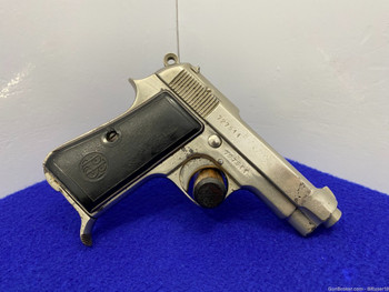 Beretta Mod.1934 .380 ACP Nickel 3 3/8" *INCREDIBLY POPULAR BERETTA PISTOL*