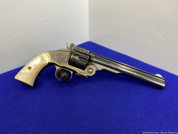 Uberti 1875 Schofield Top Break .45 Colt Blue *AMAZING ENGRAVED SCHOFIELD*