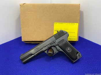 1953 Cugir Romanian TT-33C 7.62x25 Blue 4 1/2" *INCREDIBLE ROMANIAN PISTOL*