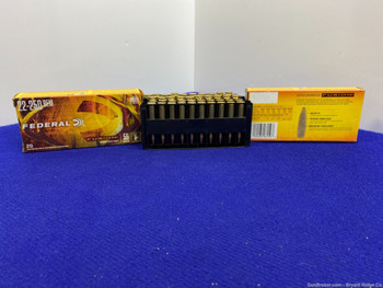 Federal Fusion 22-250 Rem 55grn BSP 40rds *POWERFUL ON POINT AMMO* 2 Boxes