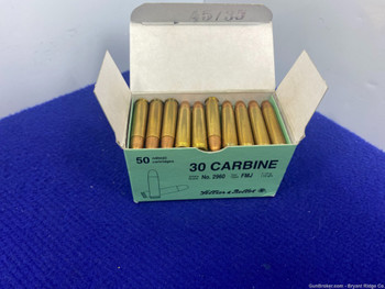Sellier & Bellot 30 Carbine 100 Rounds *Two Full Boxes* 110 Grain FMJ