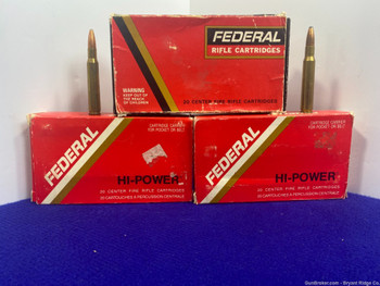 Federal Rifle 30-06 Springfield 60 Rounds *STRONG PERFORMANCE* 3 full boxes