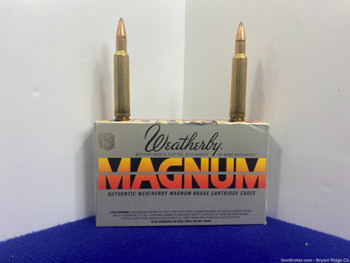 Weatherby Magnum .378 20 Rounds *AUTHENTIC BRASS AMMO*