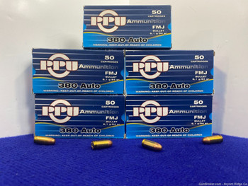 PPU Ammunition 80Auto 250Rds *GREAT FOR PUNCHING PAPER & RINGING STEAL*